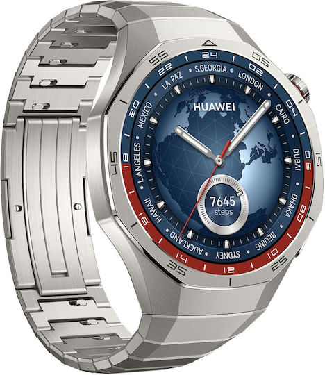 Huawei Watch GT 5 Pro Titan 46mm Wasserdicht mit Pulsmesser (Titanium)
