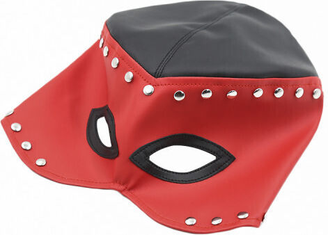 Naughty Toys BDSM Maske in Rot Farbe