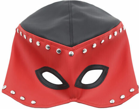 Naughty Toys BDSM Maske in Rot Farbe