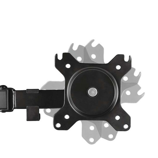 Trust GXT 1120 Halterung Auf dem Schreibtisch für 2 Monitore bis 32" mit Arm