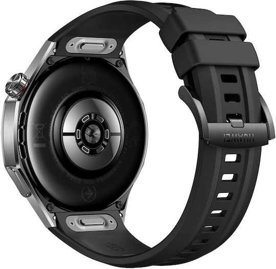 Huawei Watch GT 5 Pro Titan 46mm Wasserdicht mit Pulsmesser (Schwarz)