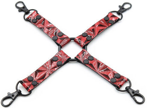 Naughty Toys BDSM Kit σε Κόκκινο Χρώμα 7τμχ