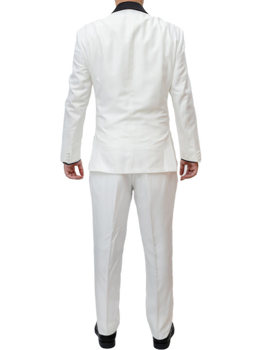 Men's Winter Suit White