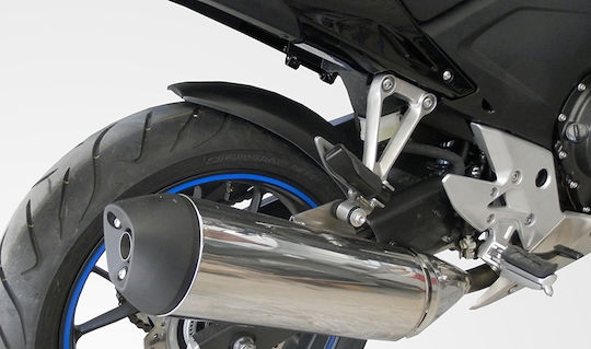 Moto Discovery Φτερό Πίσω Τροχού Μοτοσυκλέτας Μαύρο