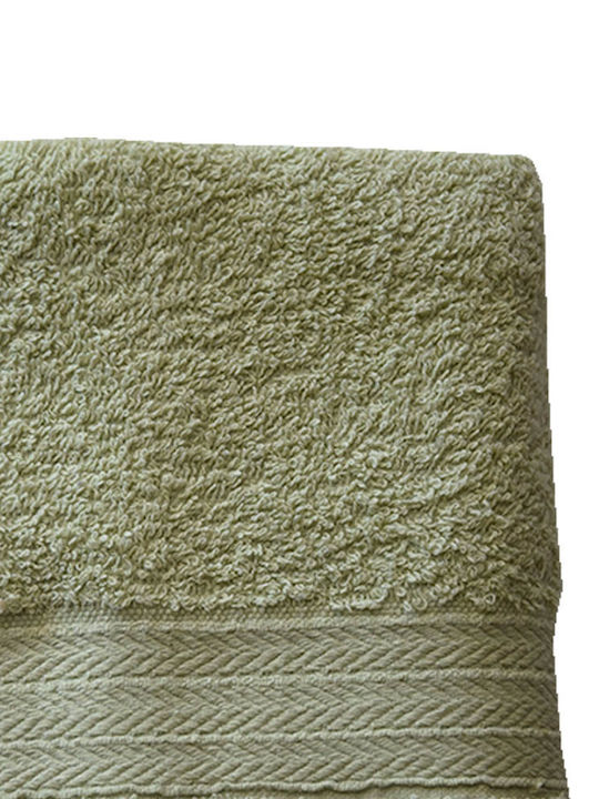 Sidirela Πετσέτα Σώματος Toulip 70x140εκ. Pistachio Green Βάρους 450gr/m²