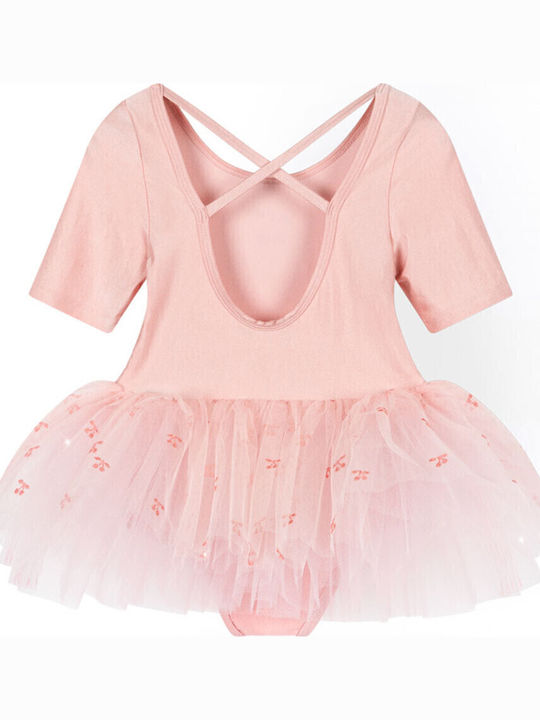 Παιδικό Φόρεμα Peach