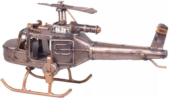 Retro Διακοσμητικό Ελικόπτερο Μεταλλικό 25cm Retro Διακοσμητικό Ελικόπτερο Μεταλλικό 25cm