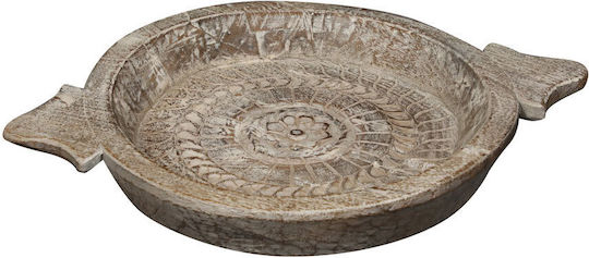 Tavă din lemn Parat maro 55x44xh8cm C470896