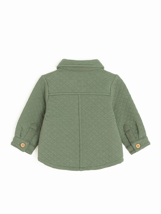 Kids Shirt Long Sleeve Green