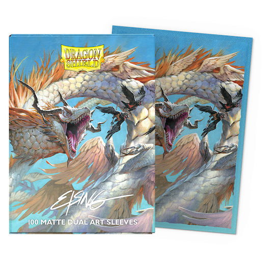 Dragon Shield Series Card Sleeves Standard Size 100τμχ Μπλε