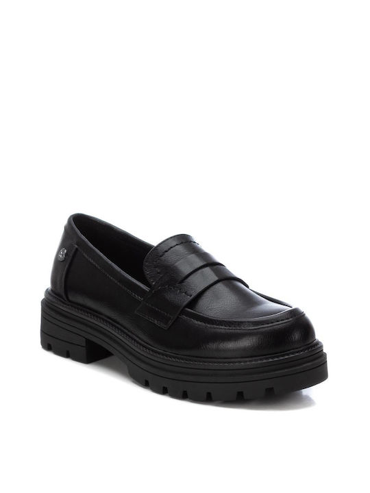 Xti Girls PU Leather Moccasins Black