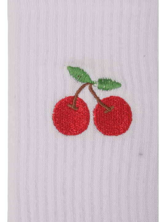Soma Socks Γυναικείες Μονόχρωμες Κάλτσες Λευκο