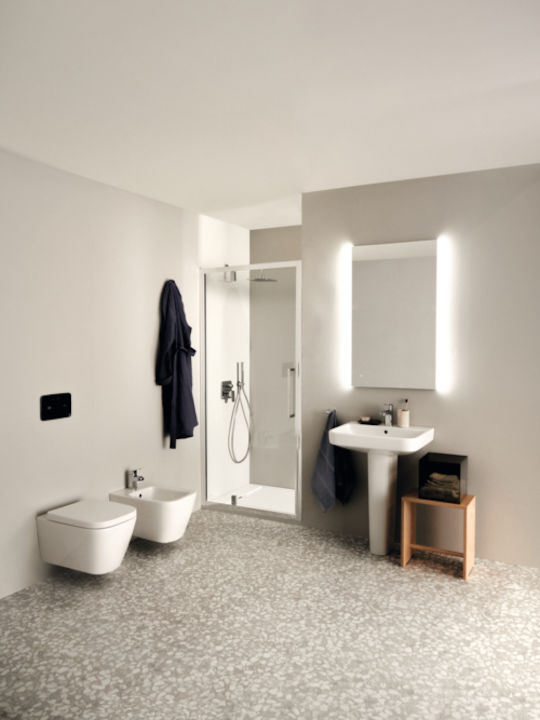 Ideal Standard +T500301 Toaletă montată pe perete Fără margine Fără capac Albă
