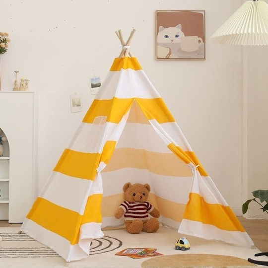 Herokids Cort pentru Copii Indian Stripes Alb pentru 10+ ani