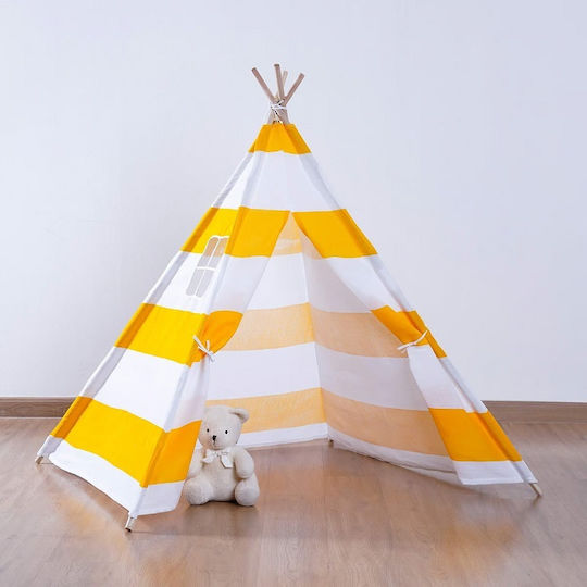 Herokids Cort pentru Copii Indian Stripes Alb pentru 10+ ani