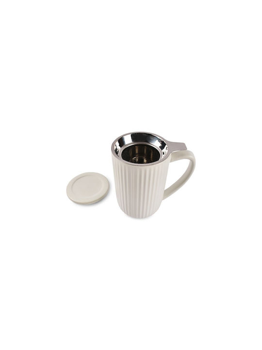 Salt & Pepper Mug White 600ml