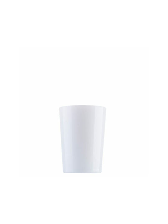 Uniglass Grande Ποτήρι Νερού από Γυαλί White 510ml