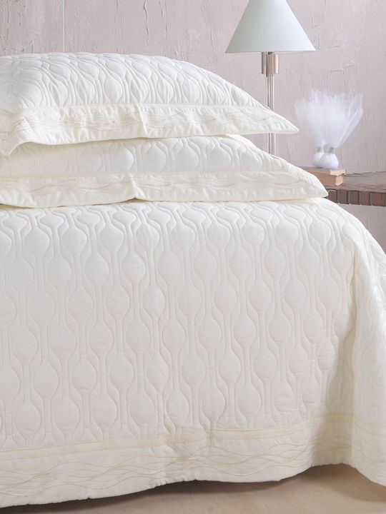 Rythmos Erynn Set Brautschutzdecke Übergröße mit 2 Kissenbezügen 235x250cm