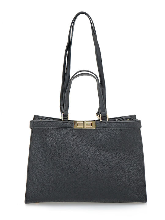 Exe Damen Tasche Schulter Schwarz