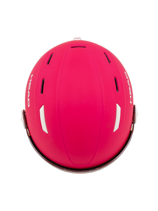 Head Maja Visor Kinder Ski & Snowboard Helm in Rosa Farbe