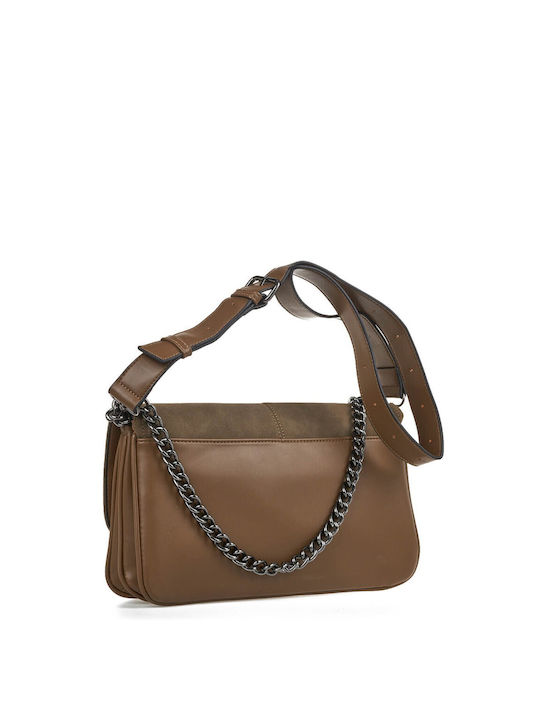 Verde Women's Bag Shoulder Khaki