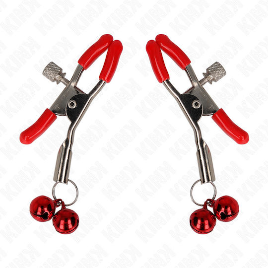 Kink Nipple Clamps in Red Color