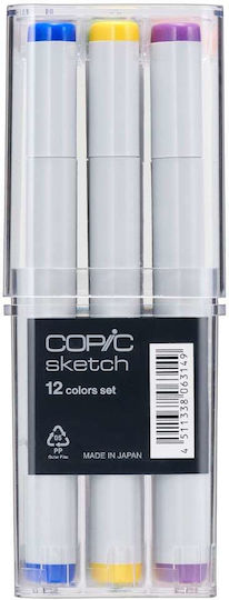 Copic Sketch 12 Colours Set B