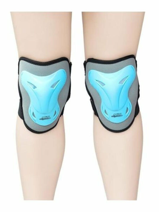 Nils Protective Gear Set for Rollers Gray