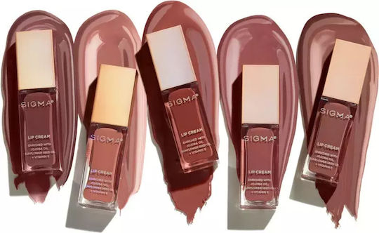 Lang anhaltender flüssiger Lippenstift Sigma Beauty Lippencreme Farbton Begonia Volumen G 5.1