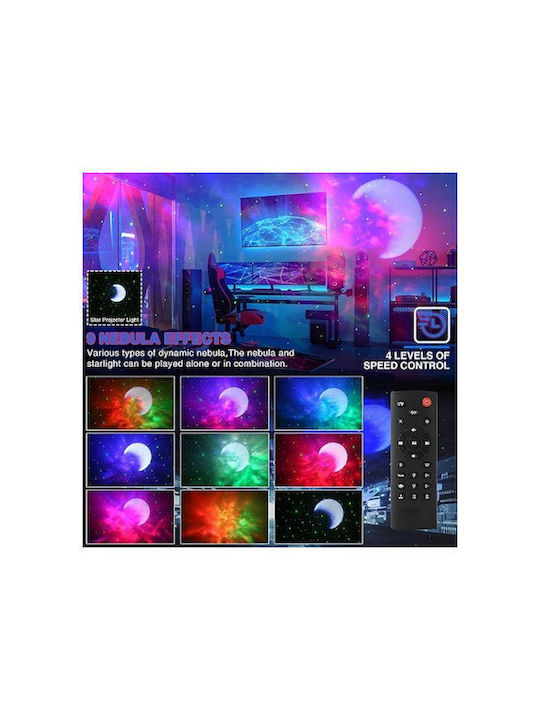 Factory Led Kids Projector Lamp with Star Projection White