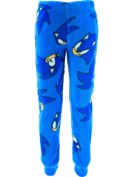 Superheroes Kinder Schlafanzug Winterlich Fleece Blue Let's Go