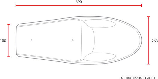 Moto Discovery Σέλα Μοτοσυκλέτας SCR12-BLACK-MD
