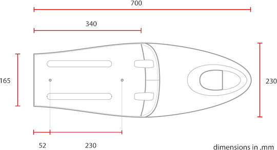 Moto Discovery Σέλα Μοτοσυκλέτας SCR2.1-BROWN-MD
