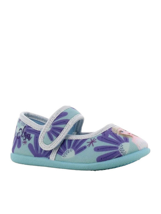 Kids Slippers Blue Frozen