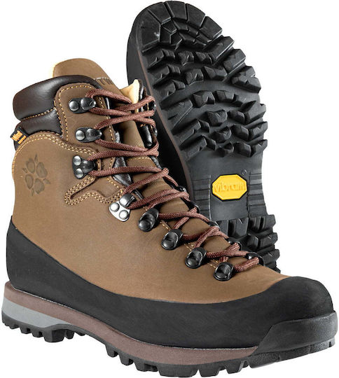 Fitwell Hunting Boots in Brown color