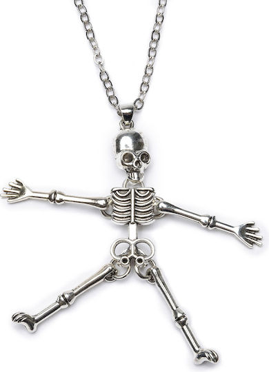 86168 Great Pretenders Halloween Skeleton Necklace