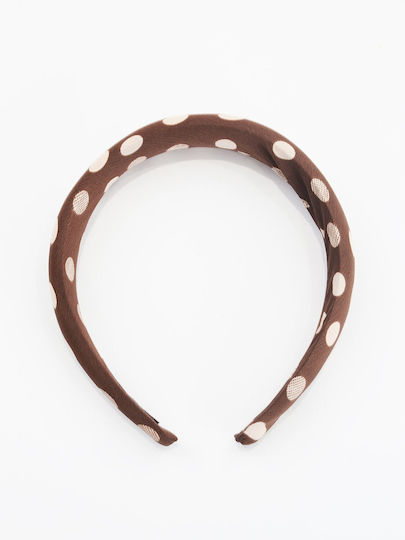 Mat Fashion Stirnband Haar Braun