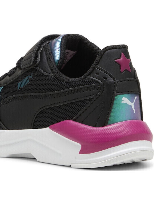 X-RAY SPEED LITE Kids Sneakers with Scratch Black