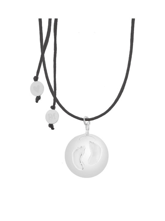 Proud Mama Necklace Pregnancy from Silver ID-665