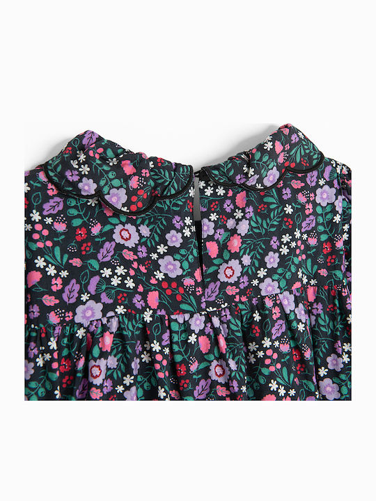 Rochie pentru Copii Mânecă lungă Blue