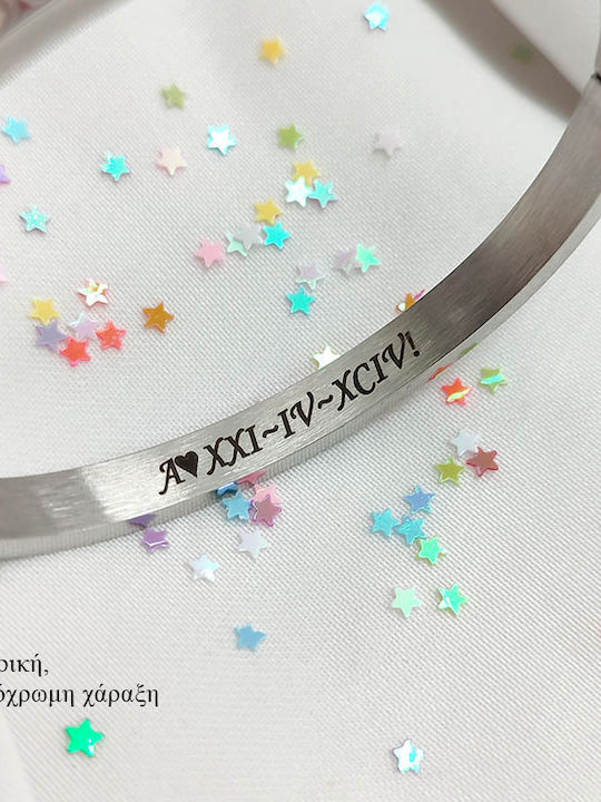 Theodora's Jewellery Bracelet Handcuff from Steel