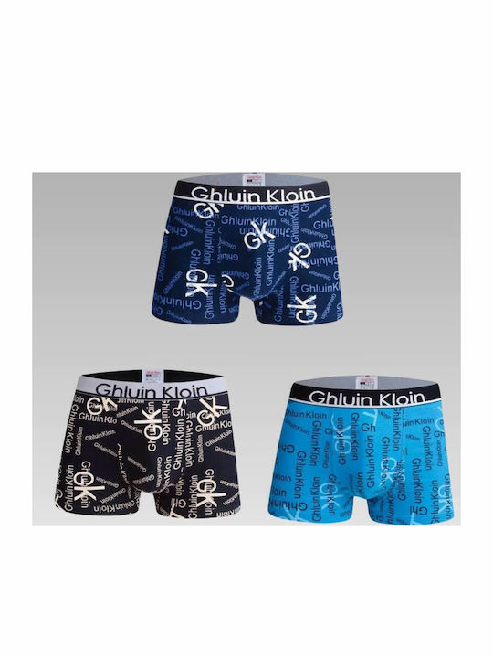 Uomo Set Kinder-Boxershorts Multicolour 3Stück