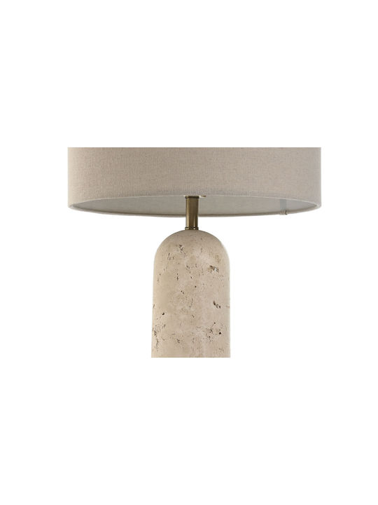 Home Esprit Table Lamp for Socket E27 with Beige Shade and Base