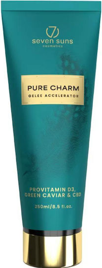 7Suns Cosmetics Pure Charm + Doppelspiegel Selbstbräuner Gel Körper 250ml