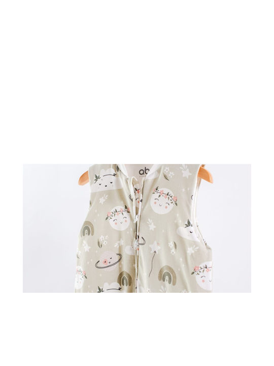 abo Winter Sleeping Bag with Feet 2.5 Tog Mon & Cloud with Detachable Sleeves