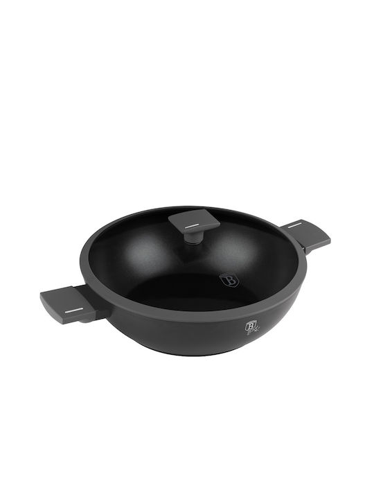 Berlinger Haus Wok από Αλουμίνιο Με Καπάκι 30cm