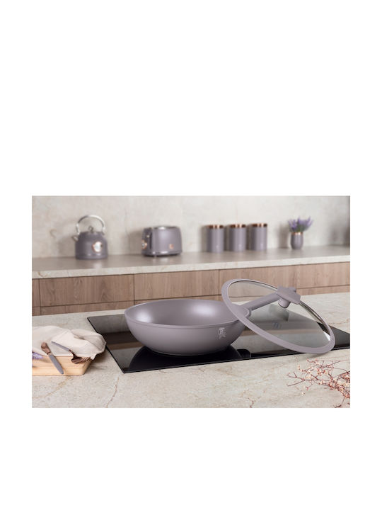 Berlinger Haus Wok With Lid made of Aluminum 28cm