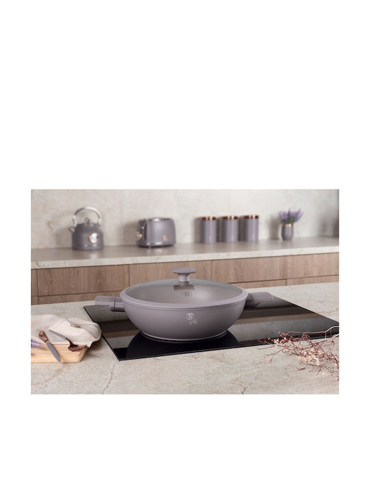 Berlinger Haus Wok With Lid made of Aluminum 30cm