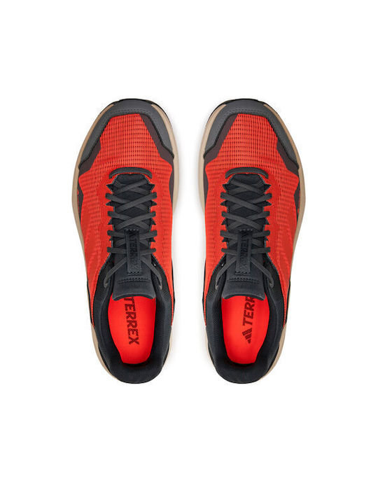 Terrex Rider GTX Ανδρικά Αθλητικά Παπούτσια Trail Running Αδιάβροχα με Μεμβράνη Gore-Tex Πορτοκαλί