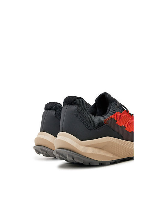 Terrex Rider GTX Ανδρικά Αθλητικά Παπούτσια Trail Running Αδιάβροχα με Μεμβράνη Gore-Tex Πορτοκαλί